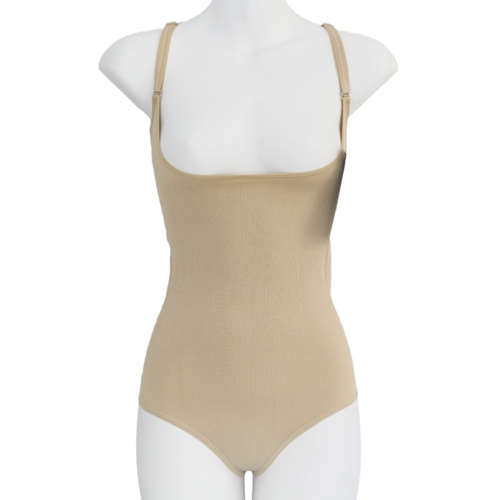 UnderBust Slimming Hook & Eye Thong  Full Bodysuit